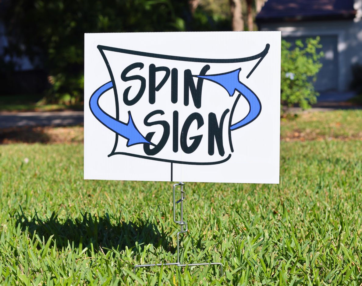 Spinning Sign Stakes Bundles