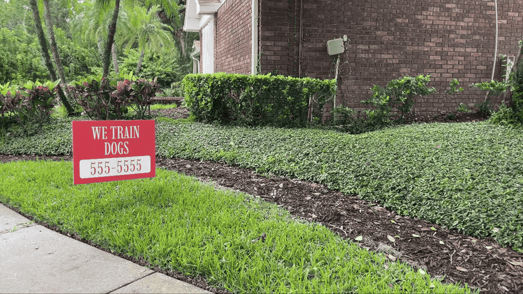 Spinning Sign Stake (single)